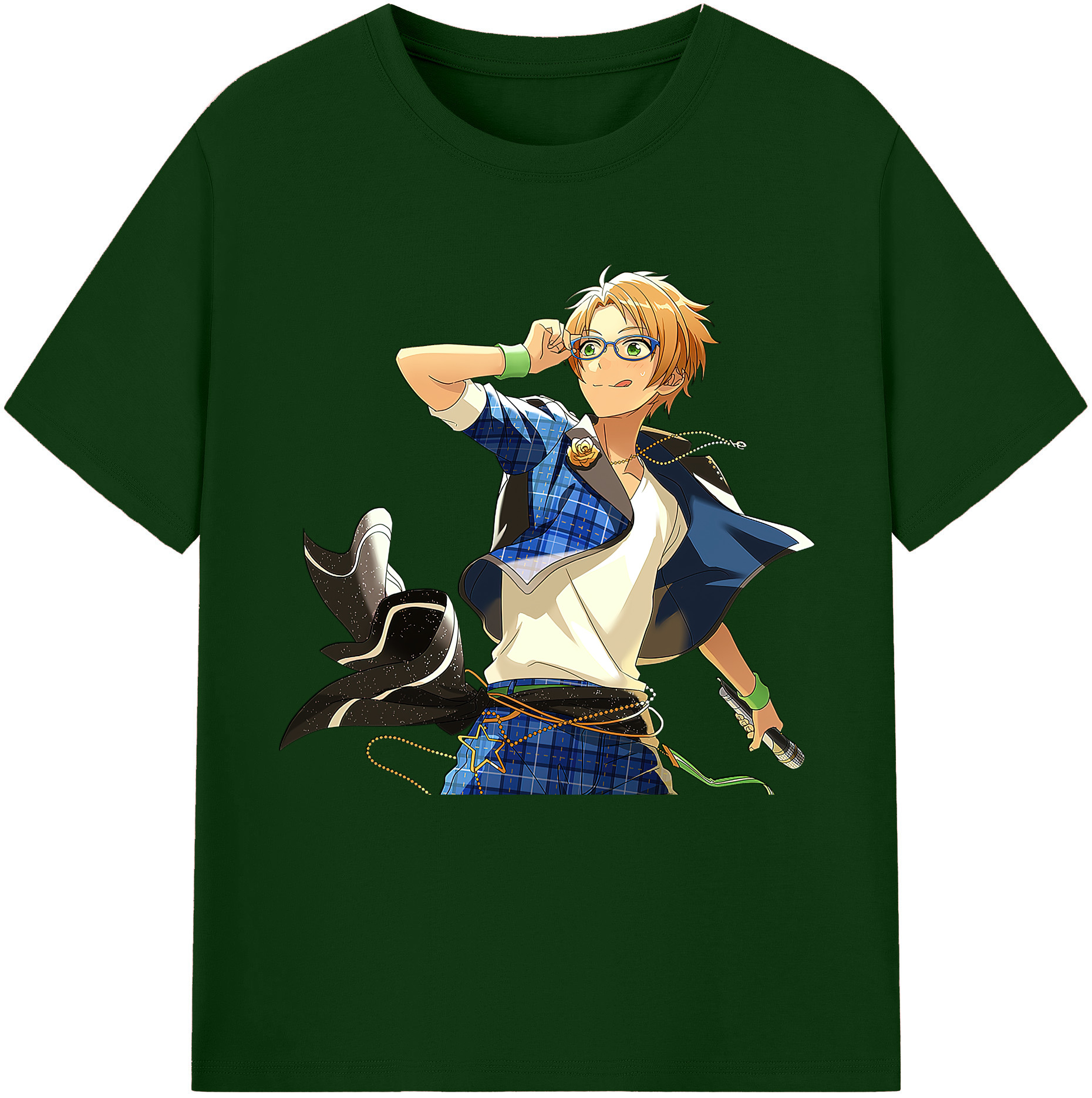 （画像用） あんさんぶるスターズ! Ensemble Stars 綿100％半袖Tシャツ（フロントプリント）